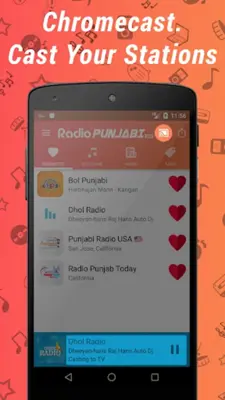 Radio Punjabi HD android App screenshot 0