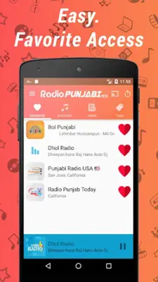 Radio Punjabi HD android App screenshot 2