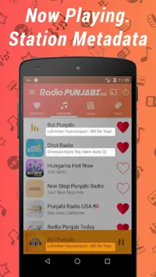 Radio Punjabi HD android App screenshot 3