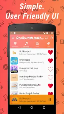 Radio Punjabi HD android App screenshot 4